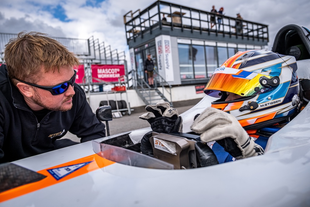 Matteis Stigsen sikrede Danmarksmesterskabet med STEP Motorsport.
(Foto: Grippo)
